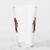 Divehart Superheroes Pint-Glas Glas (Links)