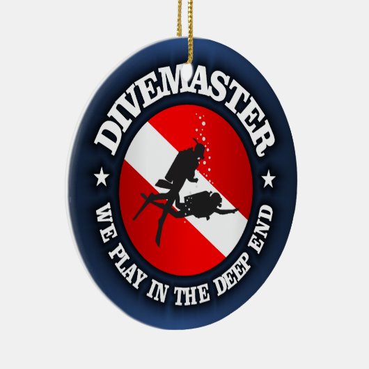 Divemaster (Ende) Keramikornament (Rechts)