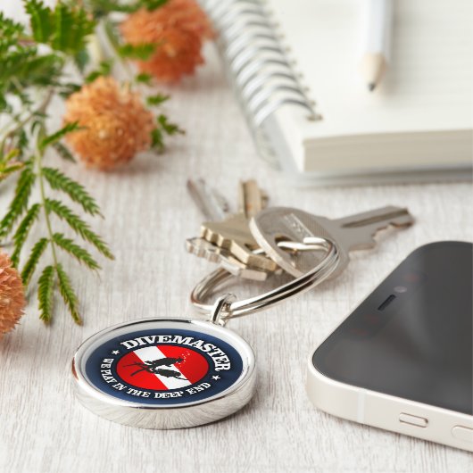 Divemaster (Ende) Schlüsselanhänger (Seite)