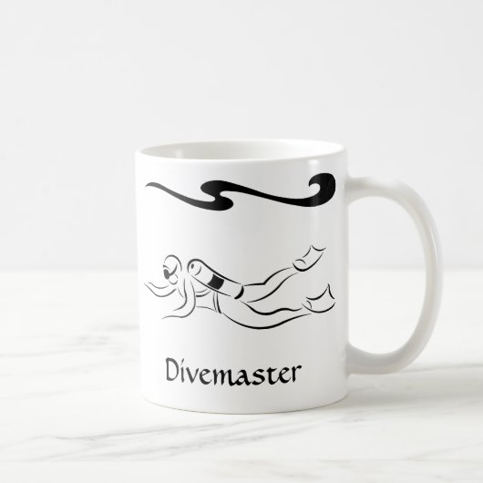 Divemaster Kaffeetasse (Rechts)