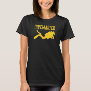 Divemaster Scuba Diving Instructor Dive Flag Stil T-Shirt