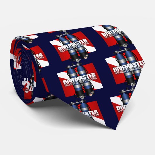 Divemaster (Scuba Tanks) Krawatte (Gerollt)