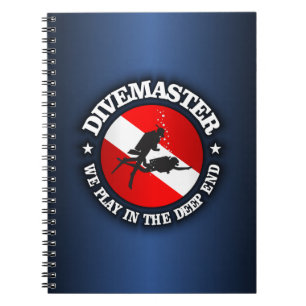 Divemaster (tiefes Ende) Notizblock