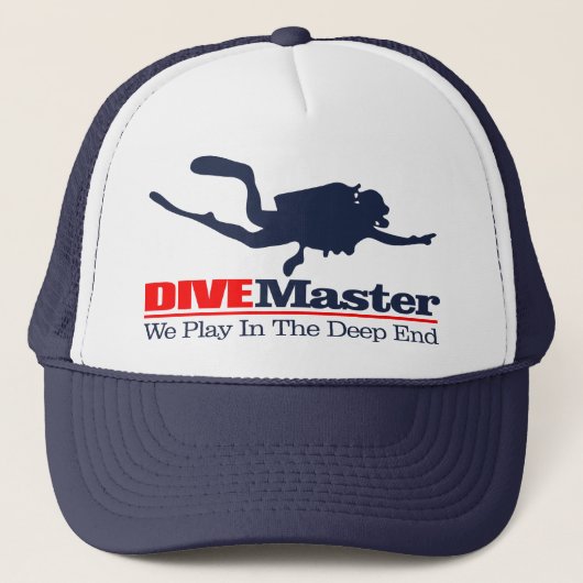 DIVEMaster Truckerkappe (Vorderseite)