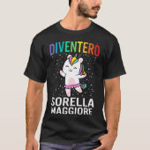 Diventerò sorella maggiore, camicia sorella T-Shirt (Vorderseite)