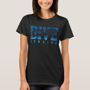 Diver Bonaire Caribbean Islands Souvenir-Geschenk T-Shirt