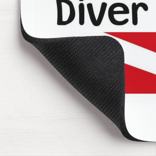 Diver Dad Mousepad (Ecke)