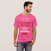 Diver Diving Smart Persons Hobby T-Shirt (Vorne ganz)
