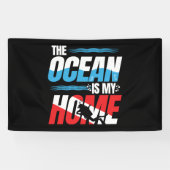 Diver Down Flag Scuba Diving Banner (Horizontal)