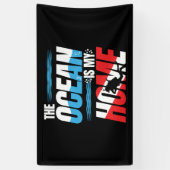Diver Down Flag Scuba Diving Banner (Vertikal)