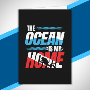 Diver Down Flag Scuba Diving Karte