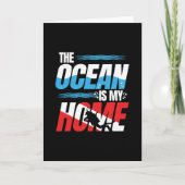 Diver Down Flag Scuba Diving Karte (Vorderseite)