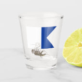 Diver Down Schnapsglas (Vorderseite)