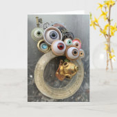 Diver Karte (Gelbe Blume)