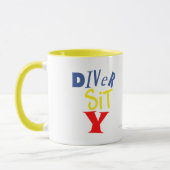 Diver Sit Y Tasse (zwei Bilder) (Links)