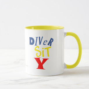 Diver Sit Y Tasse (zwei Bilder)