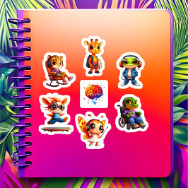 Divergee Character Sticker Sheet I