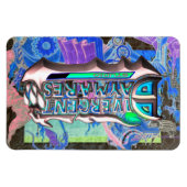 Divergente Albtraumbilder Flexibler Foto-Magnet Magnet (Horizontal)