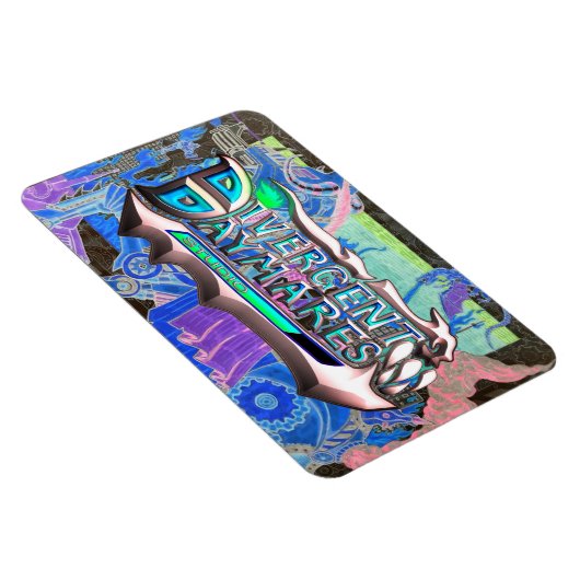 Divergente Albtraumbilder Flexibler Foto-Magnet Magnet (Rechte Seite)