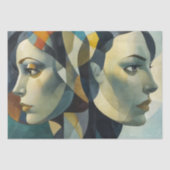 Divergente Echos - Entkopplung - Seidenpapier (Vorderseite)