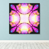 Divergenz-Wrapped Canvas Leinwanddruck (Insitu (Holzboden))