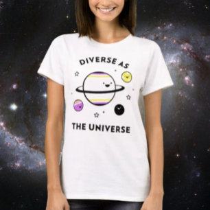 Diverse als das Universum T-Shirt