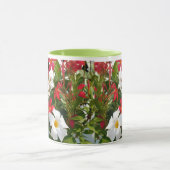 Diverse Blume Tasse (Zentrum)