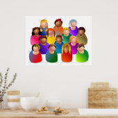 Diverse Community Poster (Küche)