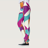 Diverse Farben, Vintage Mustersammlung. Leggings (Links)