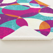 Diverse Farben, Vintage Mustersammlung. Sherpadecke (3/4)