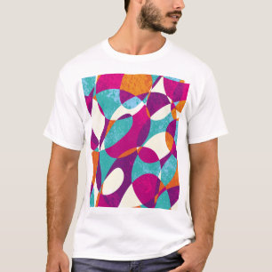 Diverse Farben, Vintage Mustersammlung. T-Shirt
