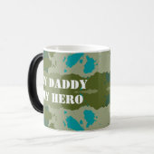 Diverse green colors background verwandlungstasse (Vorderseite Links)
