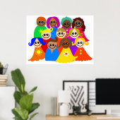 Diverse Kids Poster (Heimbüro)