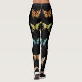 Diverse Schmetterlinge Freude Leggings (Rückseite)