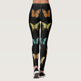 Diverse Schmetterlinge Freude Leggings