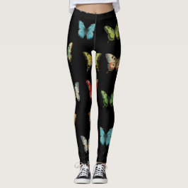 Diverse Schmetterlinge Freude Leggings