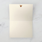 Diverse Welt: Chipmunk, Vogel, Blume Karte (Innenseite)