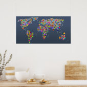 Diverse World Poster (Küche)