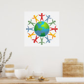 Diverse World Poster (Küche)