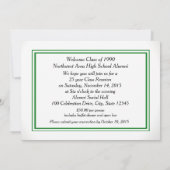 Diverser Strip mit Foto Class-Wiedersehen Einladung (Rückseite)