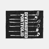 Diversifizierter Portfolio Golf Fleecedecke (Vorderseite (Horizontal))
