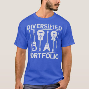 Diversifiziertes Portfolio Electric Guitars Bass A T-Shirt