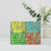 Diversity 2.0 postkarte (Stehend Vorderseite)