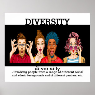 DIVERSITY 2 - Wortschatz Poster
