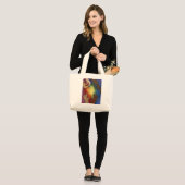 Diversity, Aktien, & Inklusion DEI Art Tote Bag Jumbo Stoffbeutel (Vorderseite (Model))