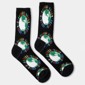 Diversity auf der ganzen Welt Socken (Rechts)