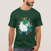 Diversity auf der ganzen Welt T-Shirt (Vorderseite)