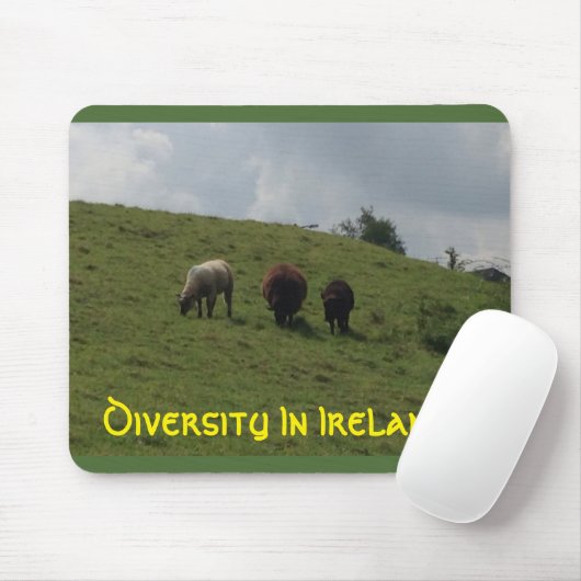 Diversity auf Iren Irlands Mousepad (Mit Mouse)