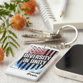 Diversity bei der Abstimmung über die US-Präsident Schlüsselanhänger (Vorderseite rechts)