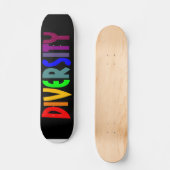 Diversity (Black) Skateboard (Vorderseite)